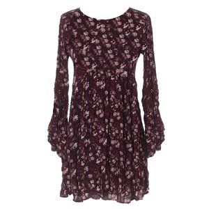 Xhilaration floral bell sleeve dress